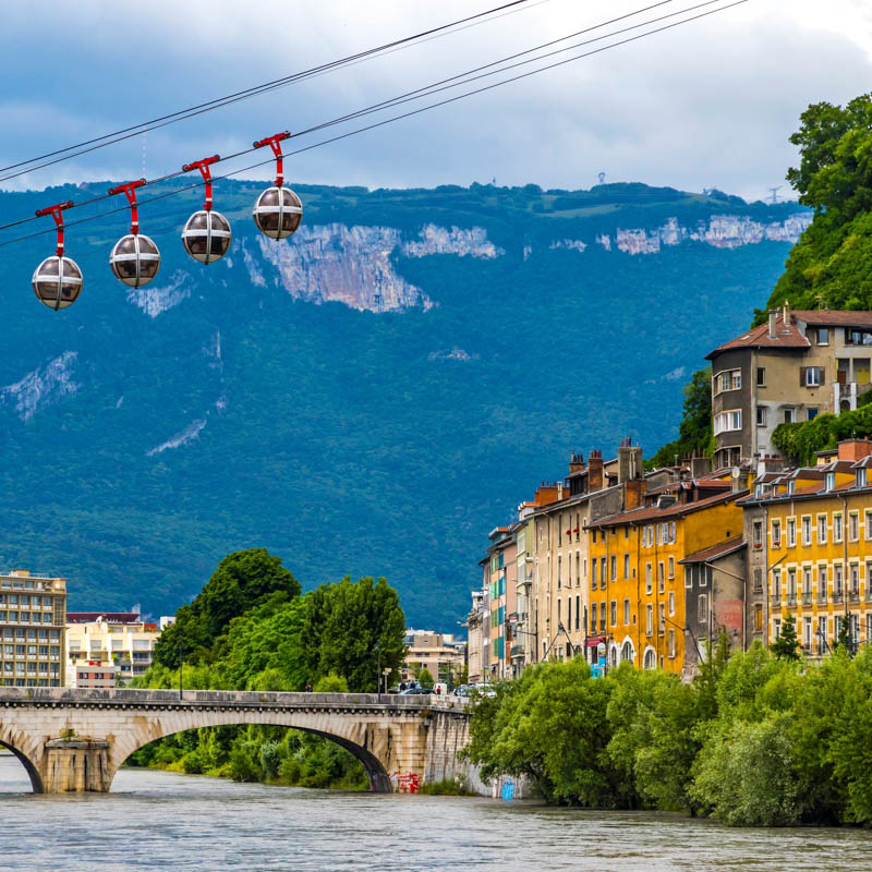 Grenoble et la Bastille