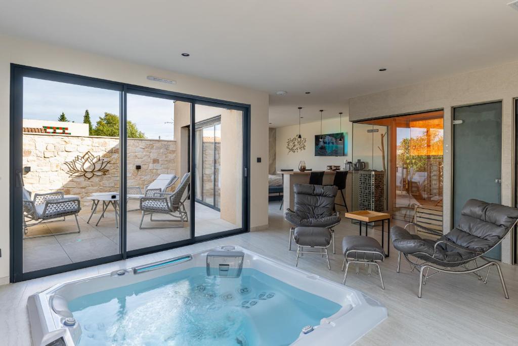 Hébergement avec spa dans le Luberon